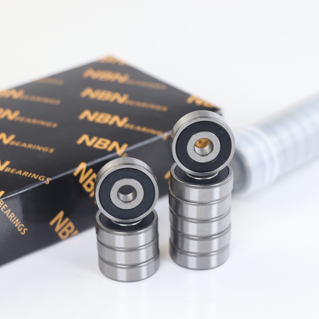 5 Stuks Lagers 636-2RS - 6x22x7 Mm - Chroomstaal - Dubbele Rubberen Afdichting - ABEC 3 - Voor Motoren & RC Auto's