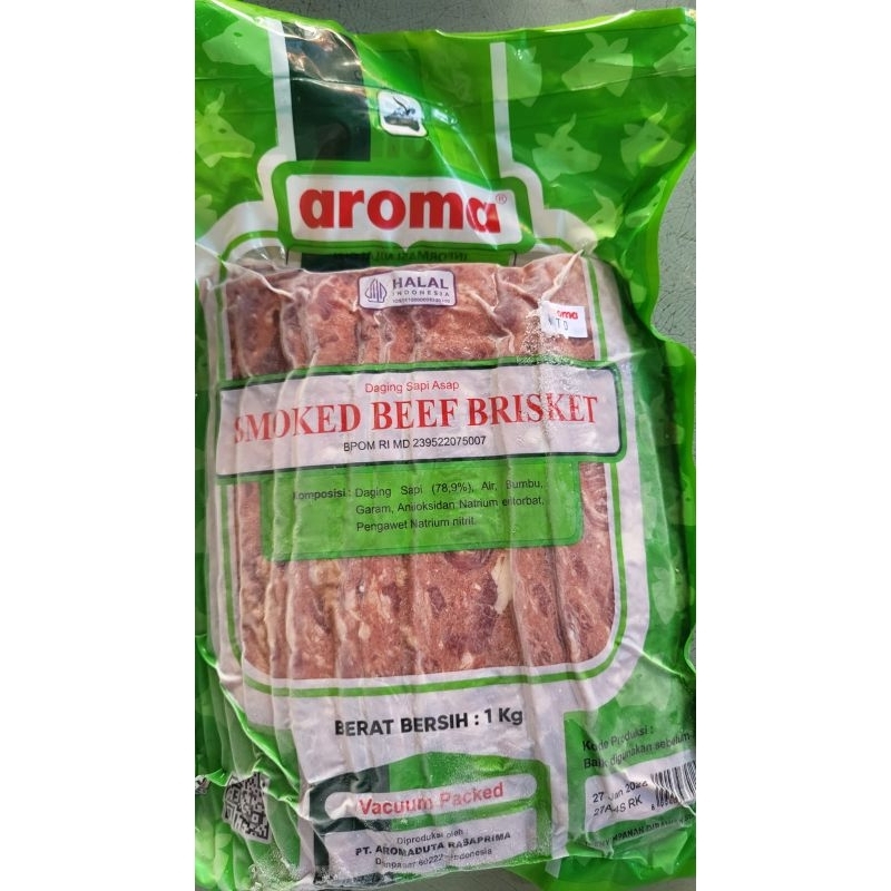 Jual aroma smoked beef brisket 1 kg | Shopee Indonesia