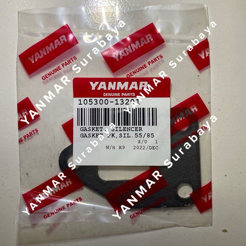 Jual Packing Knalpot Yanmar TF55/65 TF75/85 105300-13201 Original ...