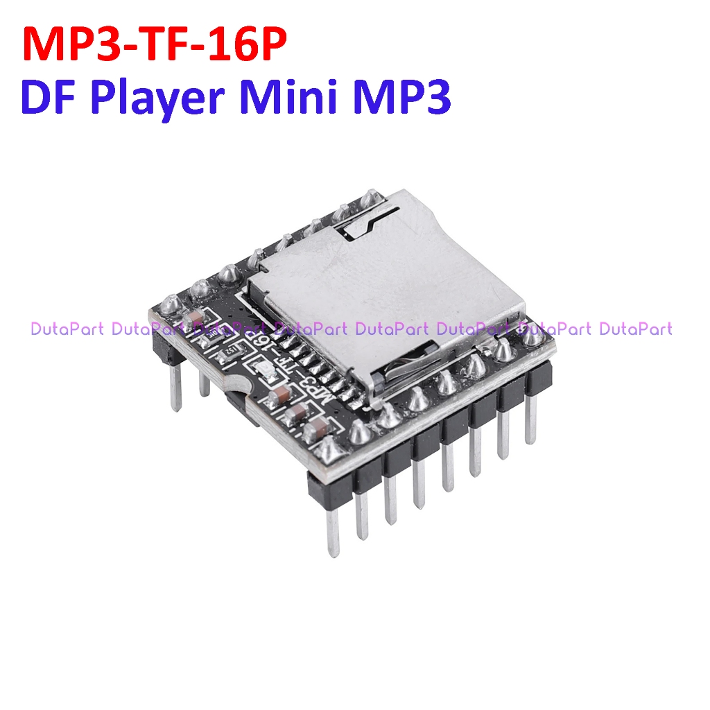 Jual MP3-TF-16P DFPlayer Mini Module MP3 Arduino DF Player MP3 TF 16P ...
