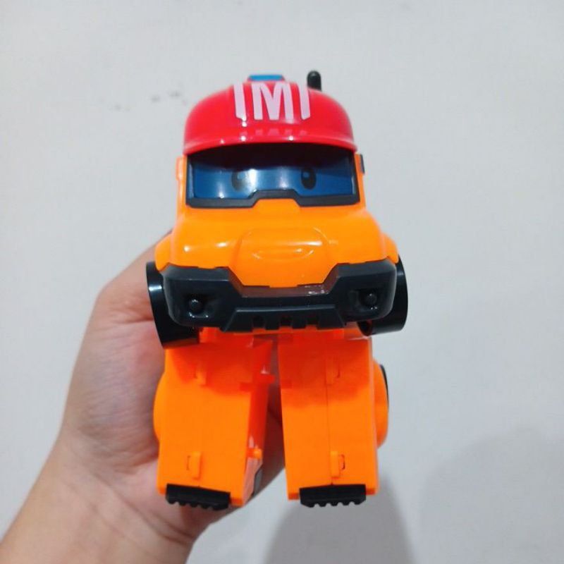 Mainan Anak Transforming Robot Mobil Robocar Poli Karakter