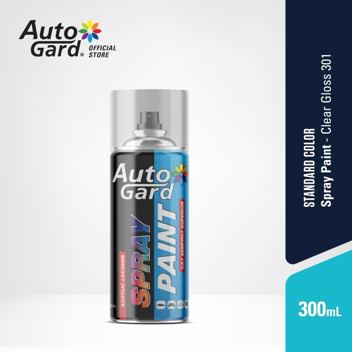 Jual Cat Semprot Autogard Standard 300ml 301 Clear Gloss (12Pcs/Dus ...