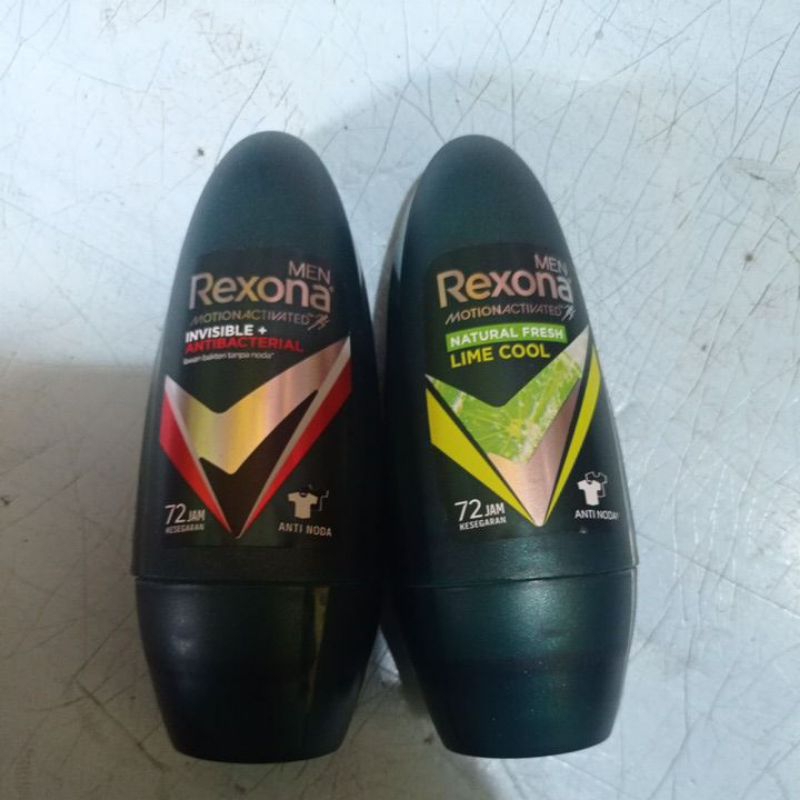 Jual Rexona invisible dan rexona lime cool 45 ml | Shopee Indonesia