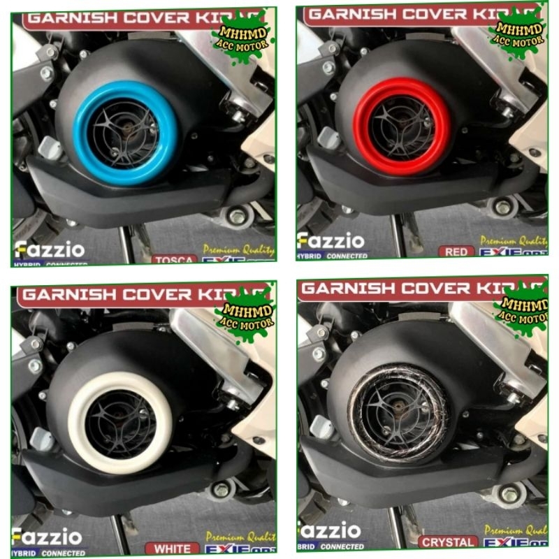 Jual Garnish Cover kipas Radiator Yamaha Fazzio | Shopee Indonesia