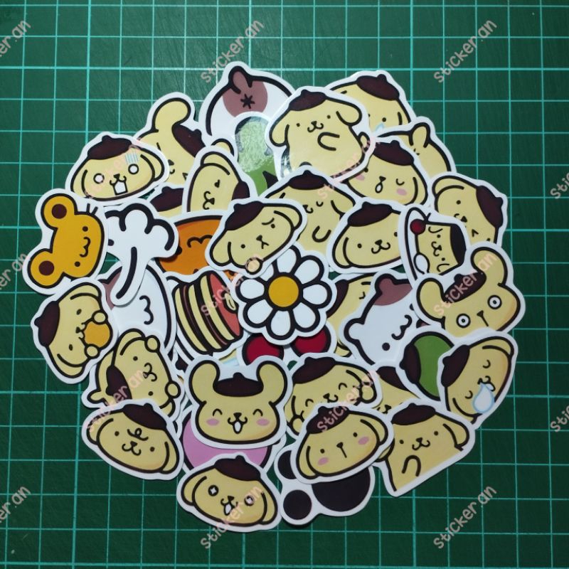 Jual Sticker Pompompurin 40pcs for Planner/ Scrapbook/ BuJo/ Journal ...