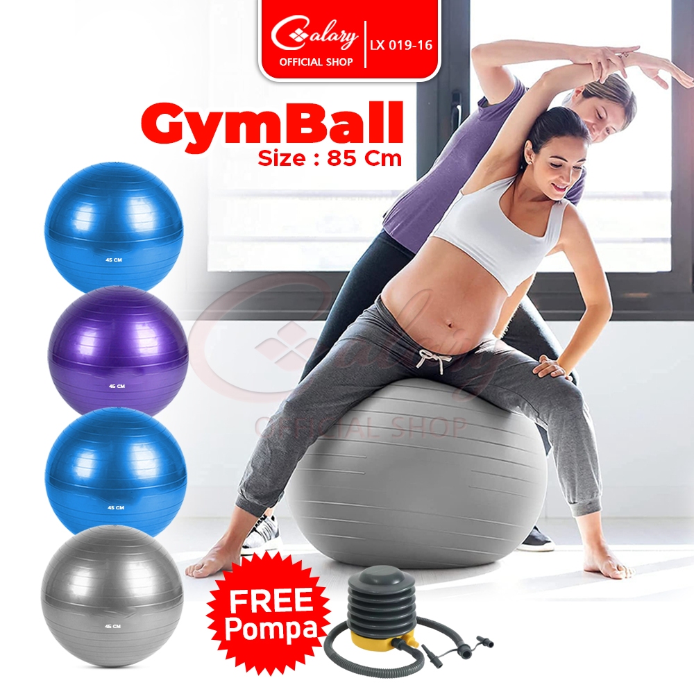 CALARY Gym Ball Yoga Ukuran 85 cm Olahraga Original 019-16