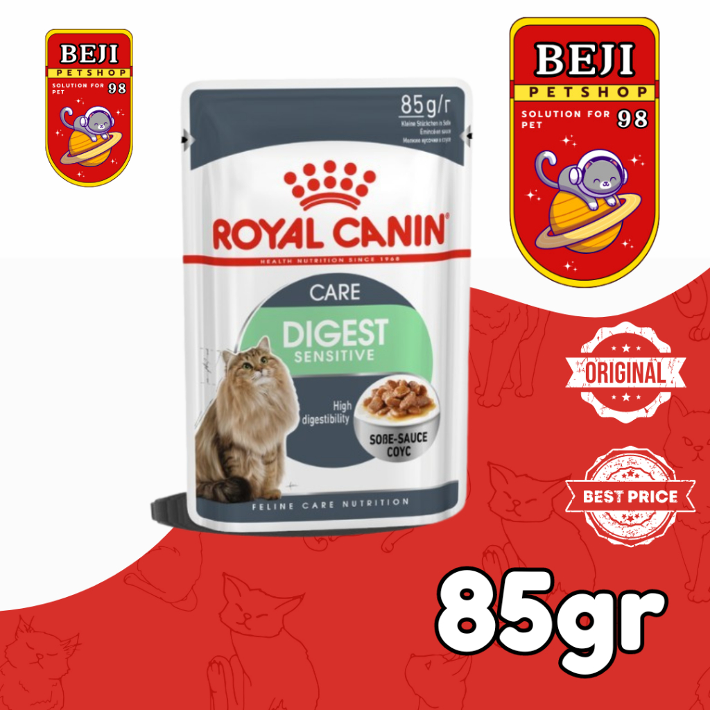 Jual ROYAL CANIN DIGEST SENSITIVE / DIGESTIVE POUCH/SACHET 85GR (GRAVY ...