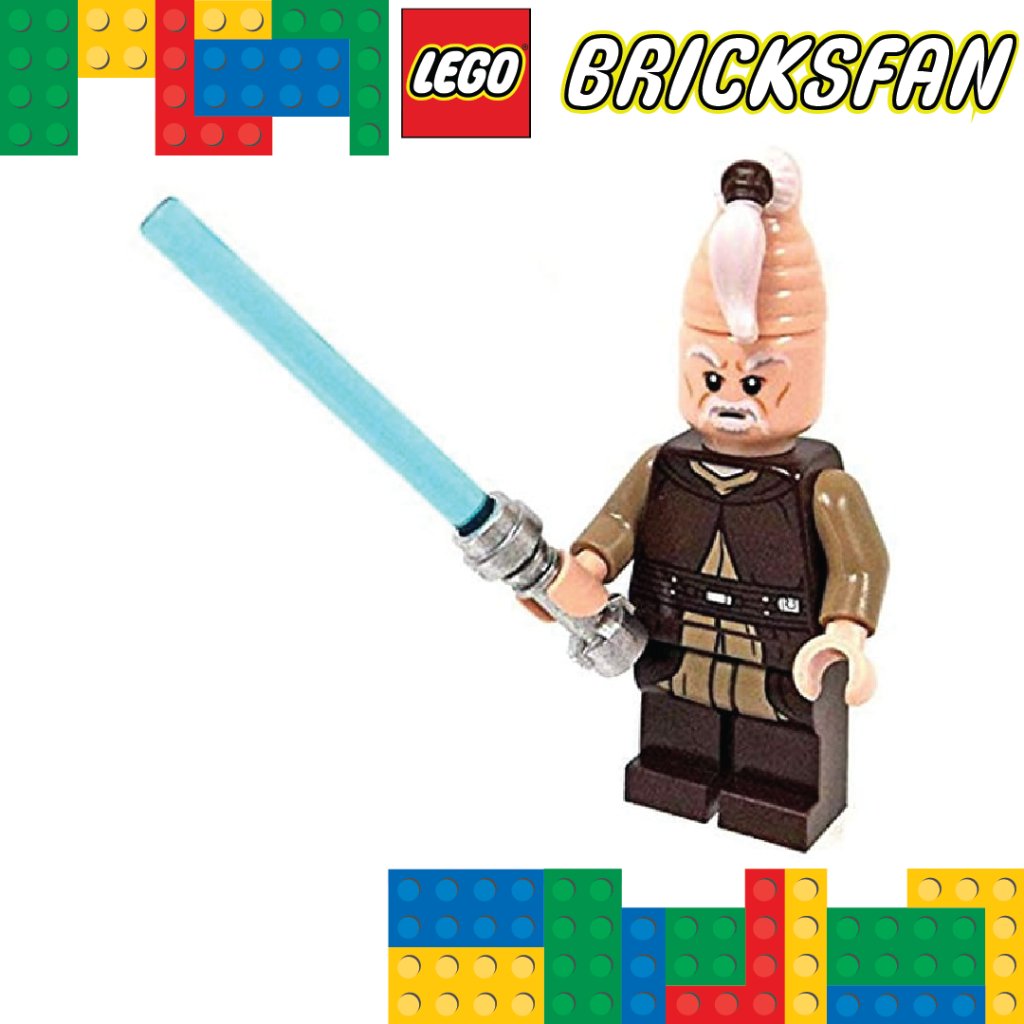 Jual LEGO Minifigure Ki Adi Mundi (Printed Legs) | Shopee Indonesia