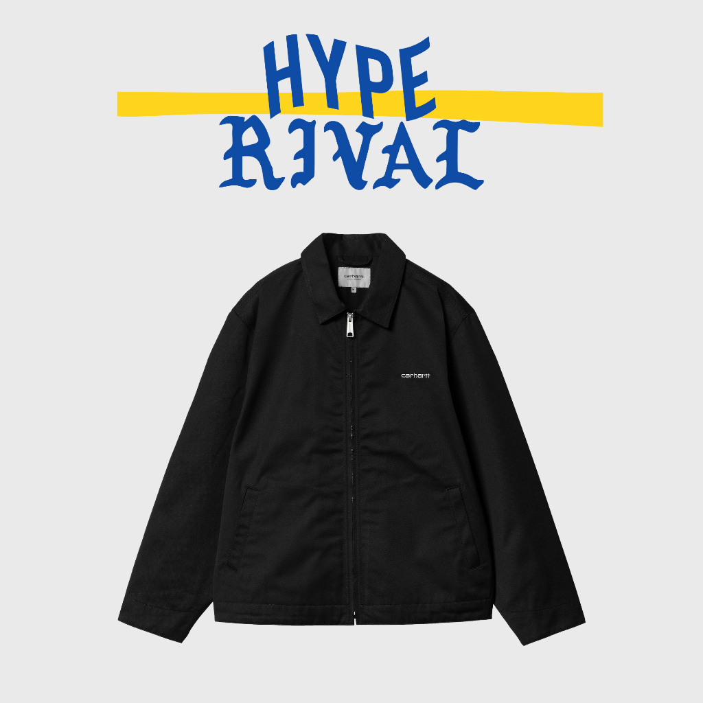 Jual Carhartt Module Script Jacket Black (100% Original) | Shopee Indonesia