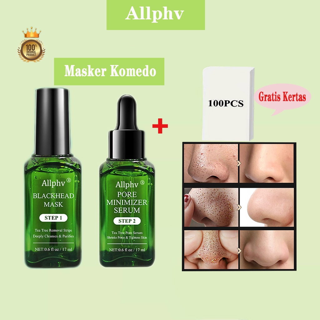 Jual 【step1】allphv Blackhead Remover Mask Step1 Pembersih Komedo Masker