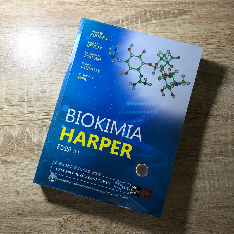 Jual BIOKIMIA HARPER EDISI 31 – ORIGINAL (BEKAS/PRELOVED) NO MINUS ...