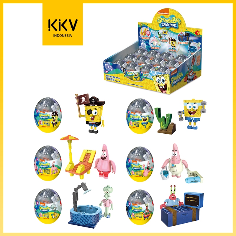 Jual KKV Trendy Sound Spongebob Squarepants Telur Berputar Campuran ...