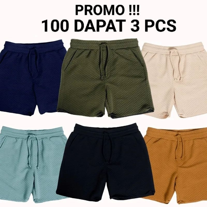 Jual CELANA PENDEK BOARDSHORT COMFY KNITT DIAMOND DISTRO UNISEX DEWASA ...
