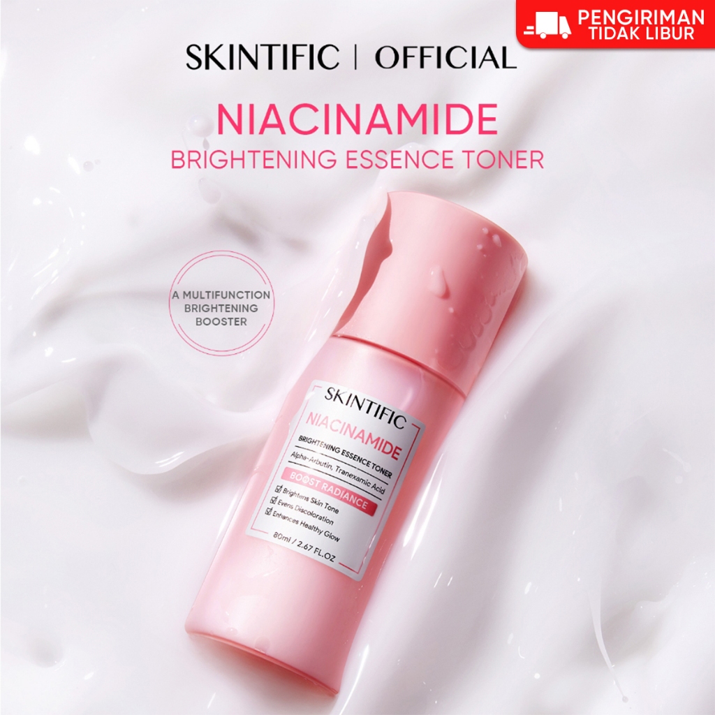 Jual SKINTIFIC Niacinamide Brightening Essence Toner Pencerah Wajah ...