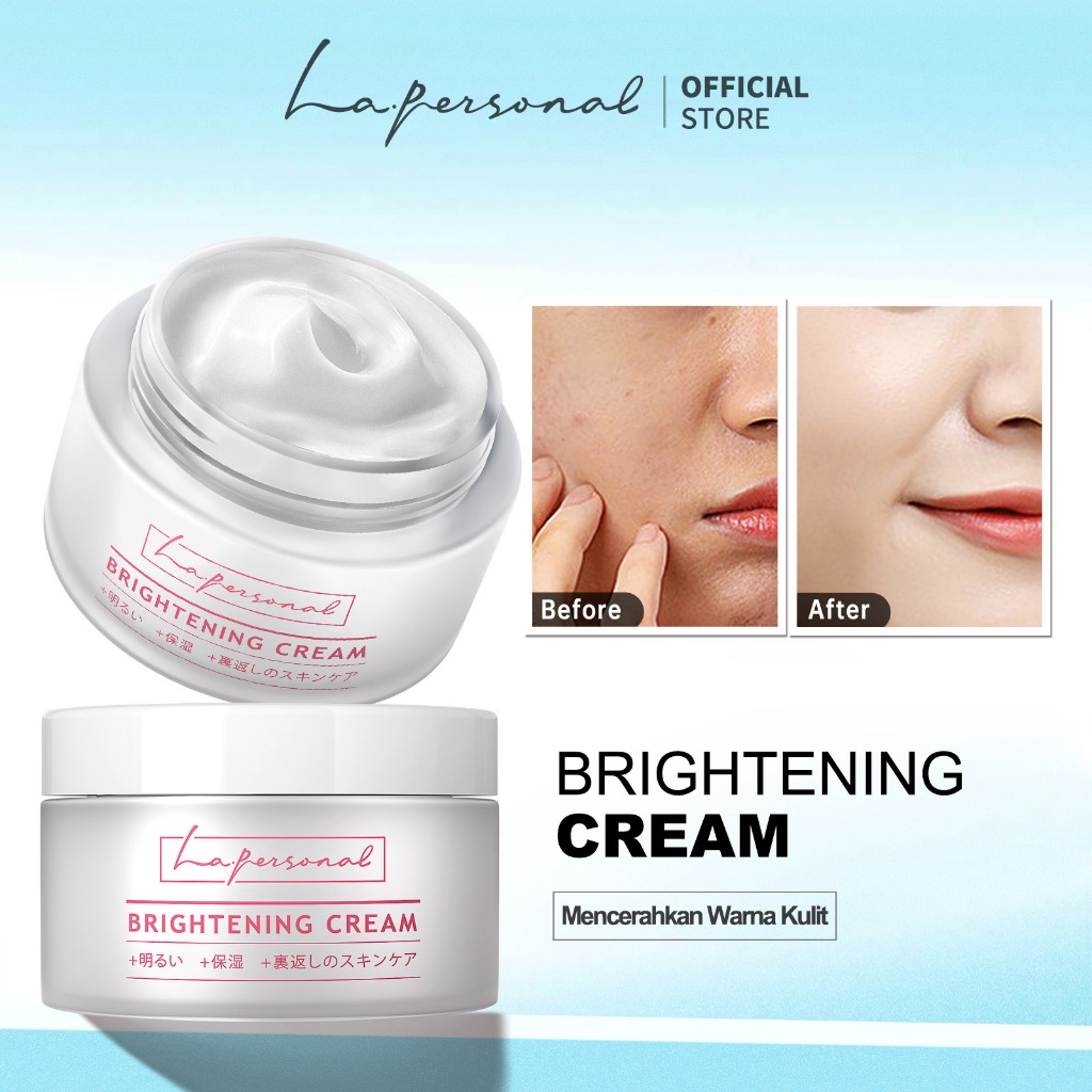 Jual Lapersonal Cream Pemutih Wajah Tone Up Cream 50g Kosmetik