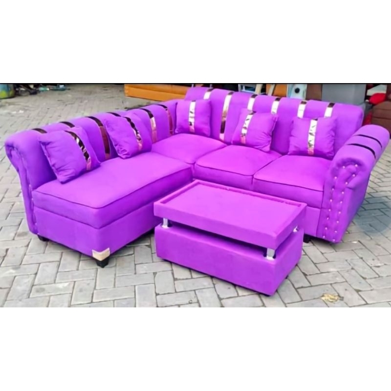 Jual SOFA CASTERFIELD LIST GOLD / SOFA MINIMALIS / SOFA RUANG TAMU ...