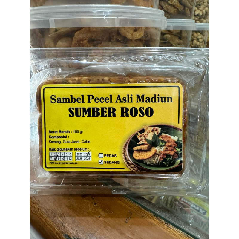 Jual sambel pecel sumber roso | Shopee Indonesia