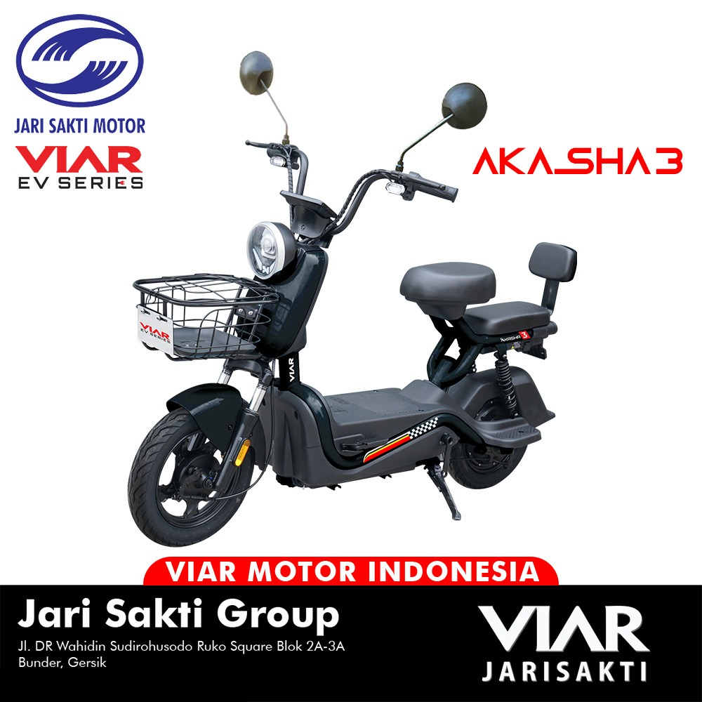 Jual SEPEDA LISTRIK VIAR AKASHA Shopee Indonesia
