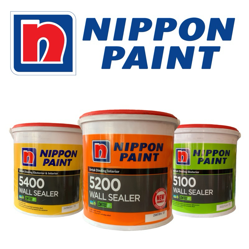 Jual NIPPON CAT DASAR PUTIH 5100 5200 5400 | NIPPON WALL SEALER ...