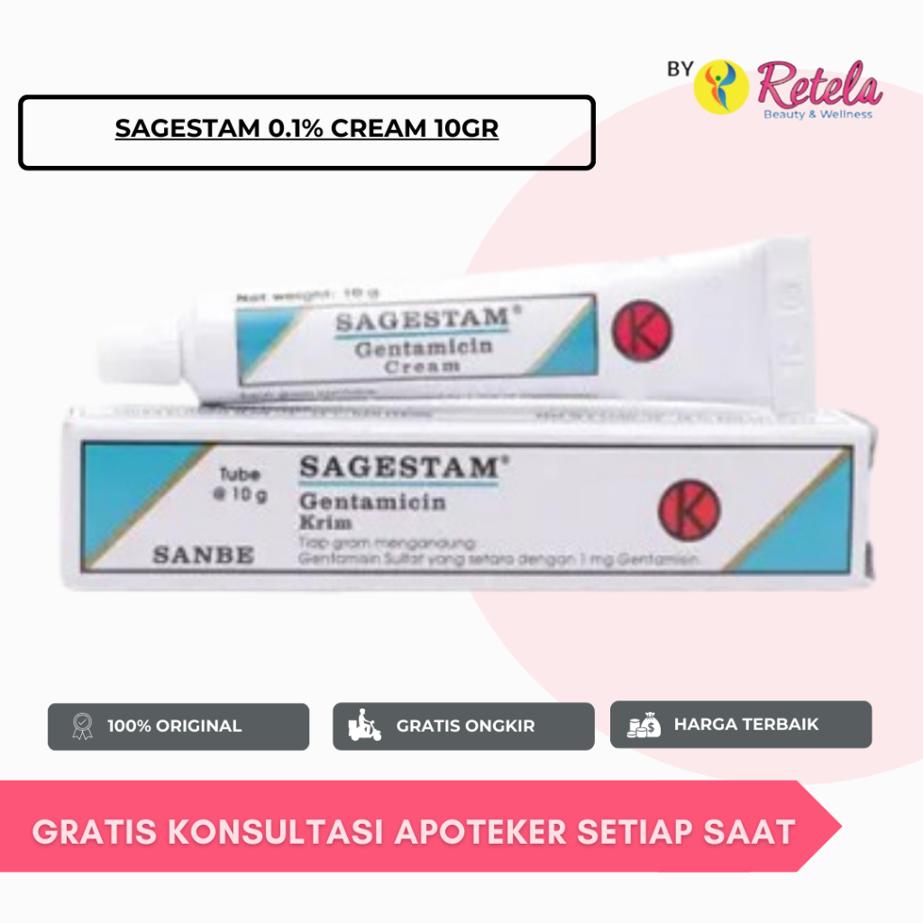 Jual SAGESTAM 0.1% CREAM 10GR | Shopee Indonesia