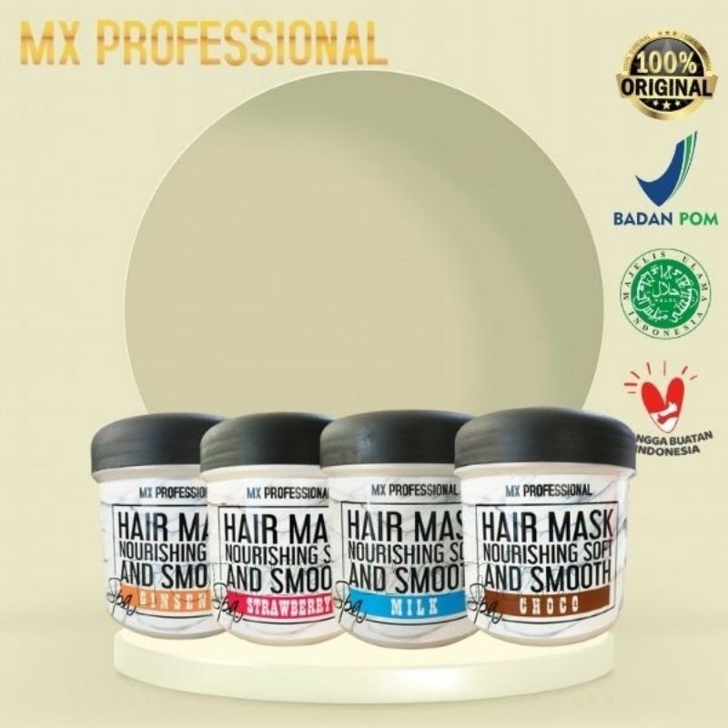 Jual MX profesional Hair Mask | Masker Rambut MX Profesional 500gr ...