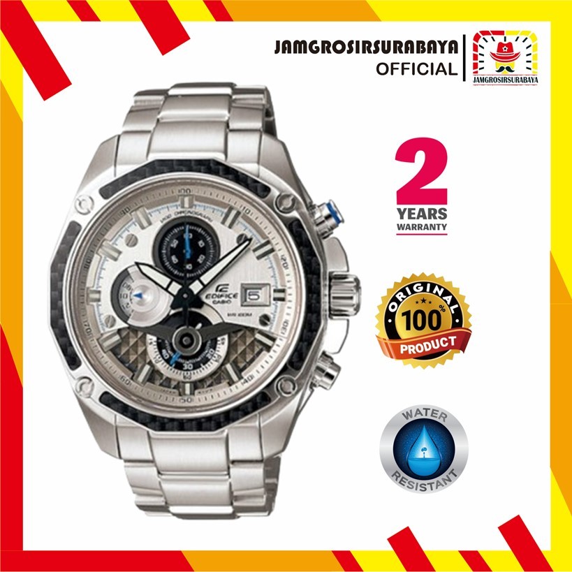 PROMO JAM TANGAN CASIO EDIFICE EFE 506 7AV EFE506 7AV ORIGINAL GARANSI 2 TAHUN