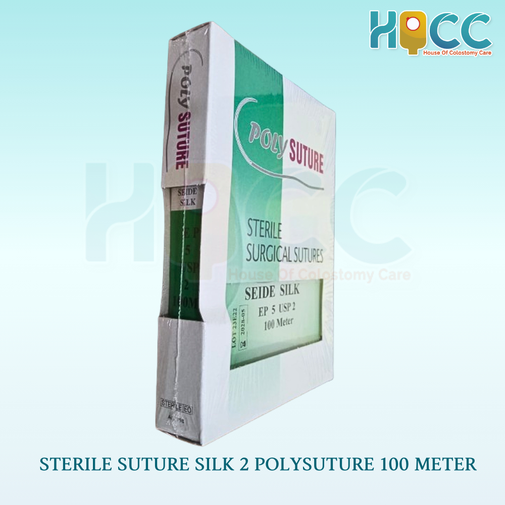 Jual STERILE SUTURE SILK 2 POLYSUTURE 100 METER | Shopee Indonesia