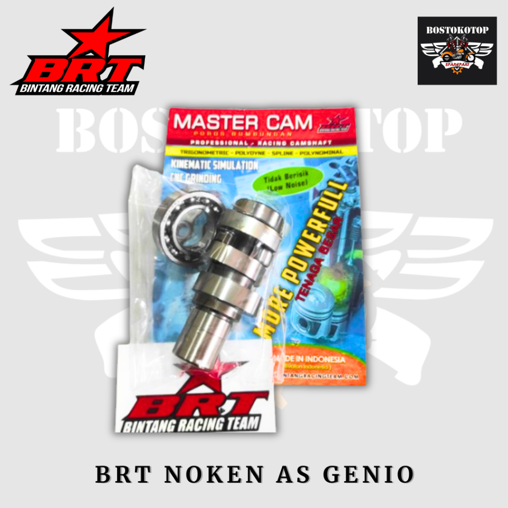 Jual BRT Bintang Racing Team Noken As Super Master Camshaft Genio Beat ...