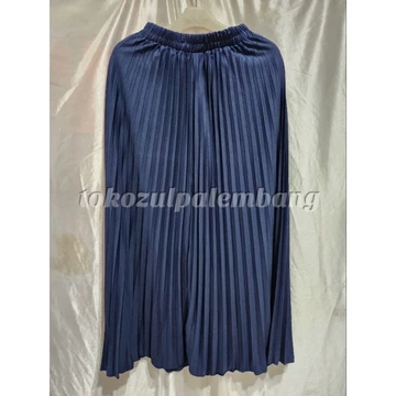 Rok Plisket Premium Bahan Tebal Bahan Jersey Tidak Menerawang