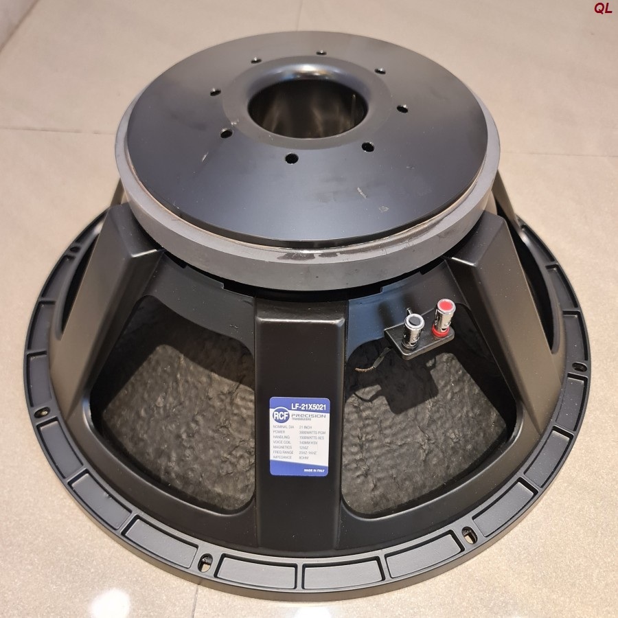 Jual KOMPONEN SPEAKER RCF LF21 X5021 21 Inch /COIL 5 INC/ 3600 WATT ...
