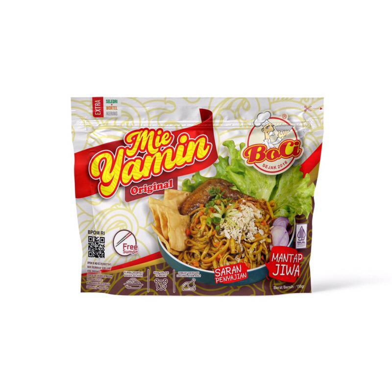 Jual mie yamin boci mantap jiwa original asin extra pedas Mie ayam ...