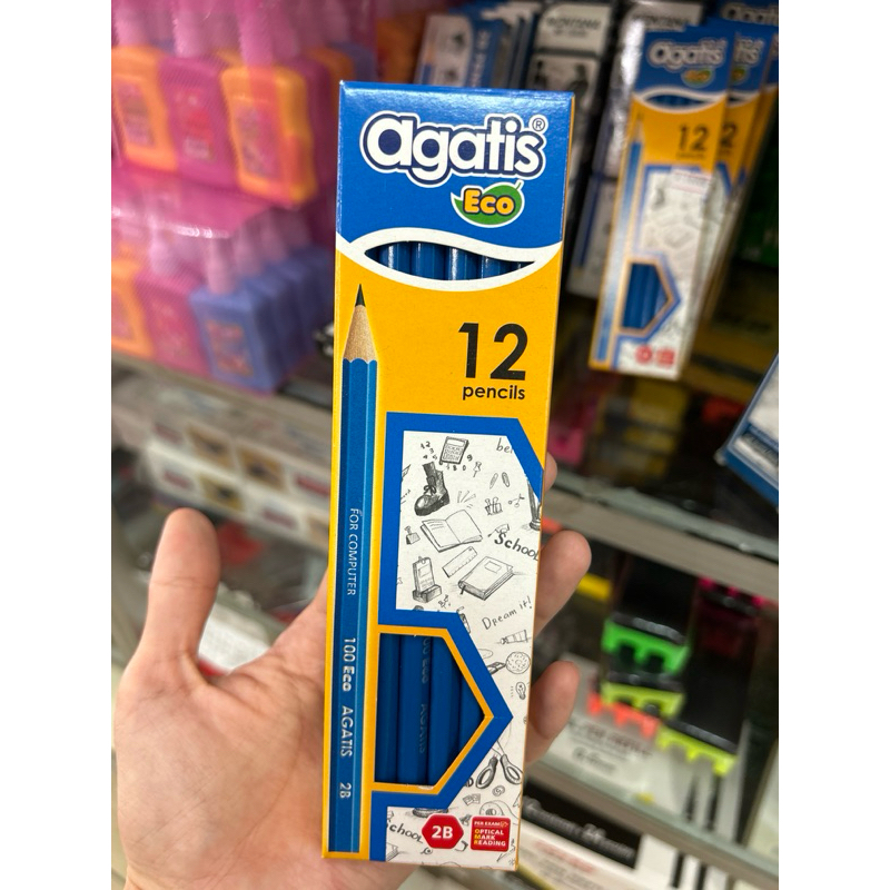 Jual Pensil Agatis 2B Eco | Shopee Indonesia