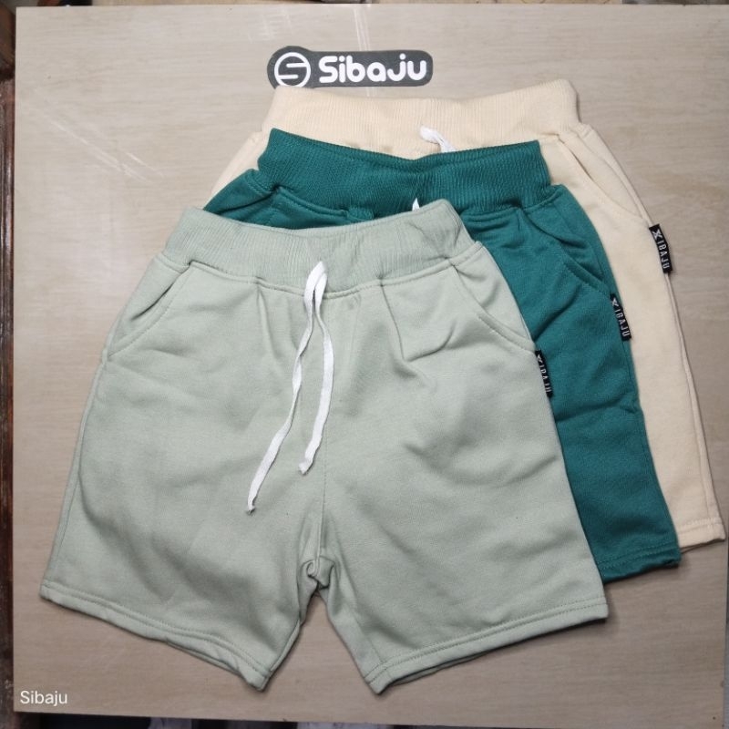 LR2 Celana Pendek Rib Polos