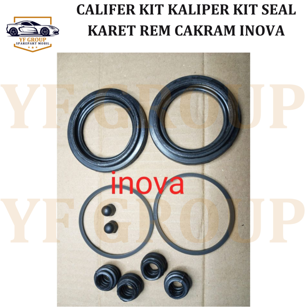 Jual SPAREPART MOBIL CALIFER KIT KALIPER KIT SEAL KARET REM CAKRAM ...