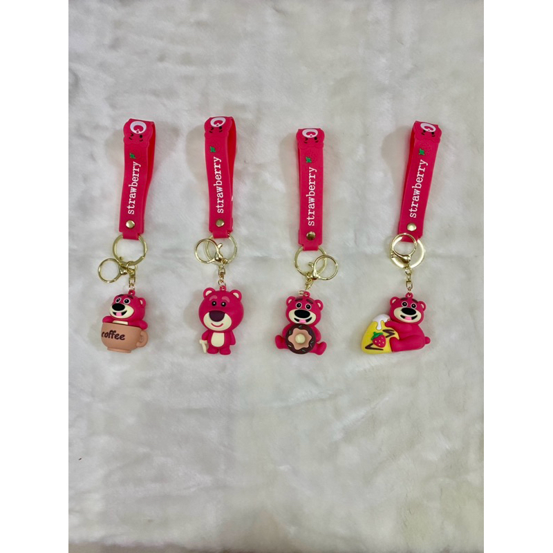 Jual Gantungan kunci lutso gantungan kunci lotso toystory | Shopee ...