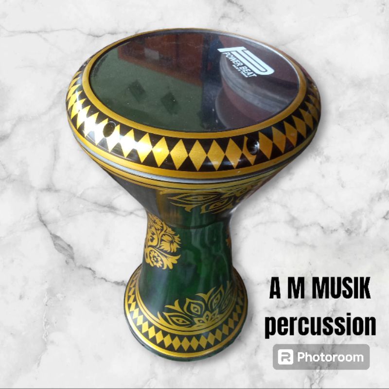 Jual dumbuk darbuka aluminium cor dengan cat berkualitas 8 inch ...