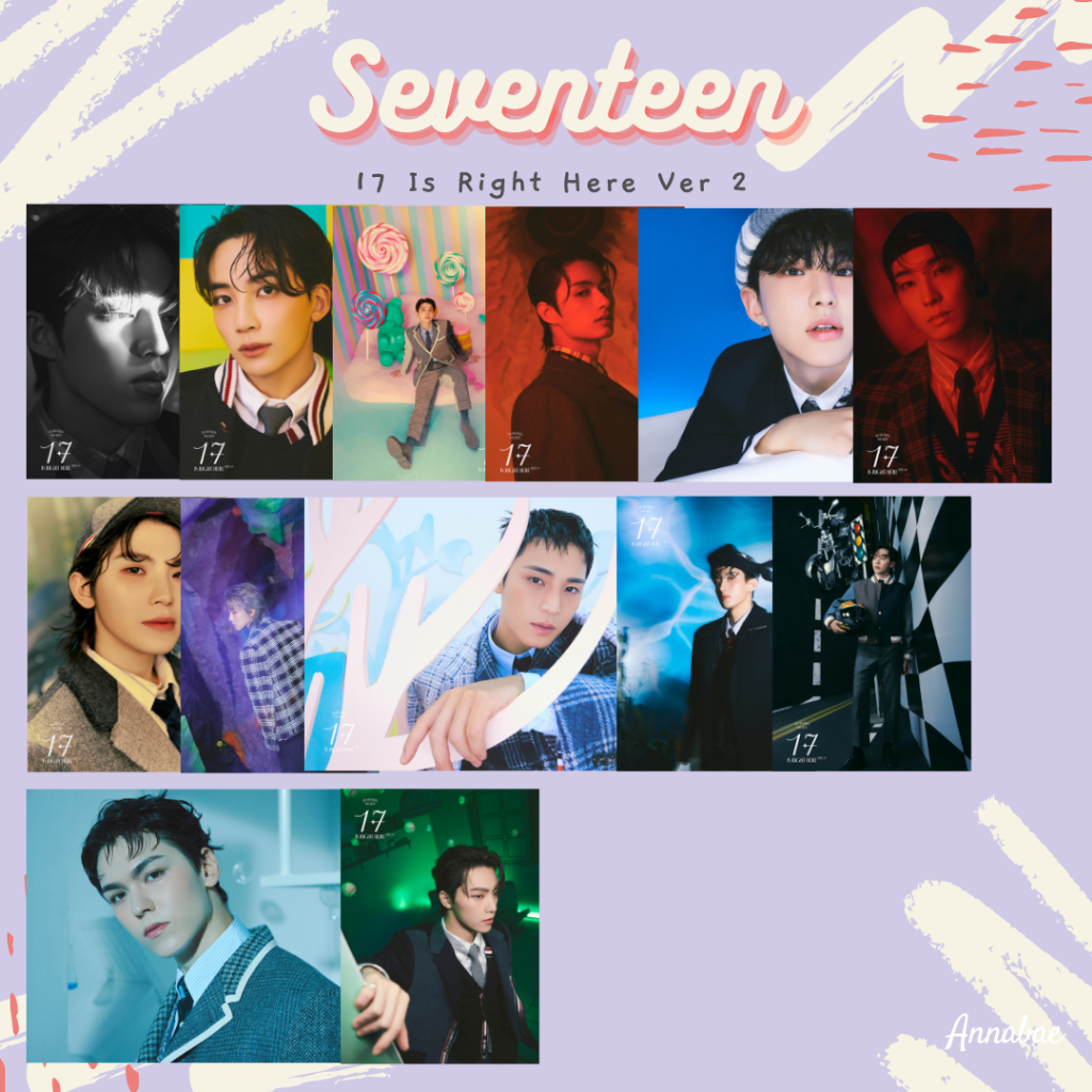 Jual Poster Seventeen 17 Is Right Here Ver 1 (HERE PART 2) | Shopee ...