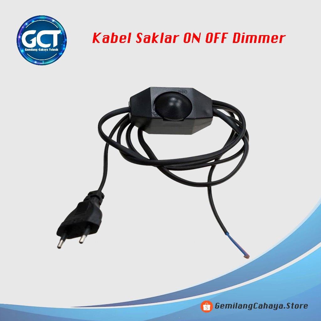 Jual Kabel Saklar ON OFF Dimmer / Cable Power Lampu atau kipas / Kabel ...