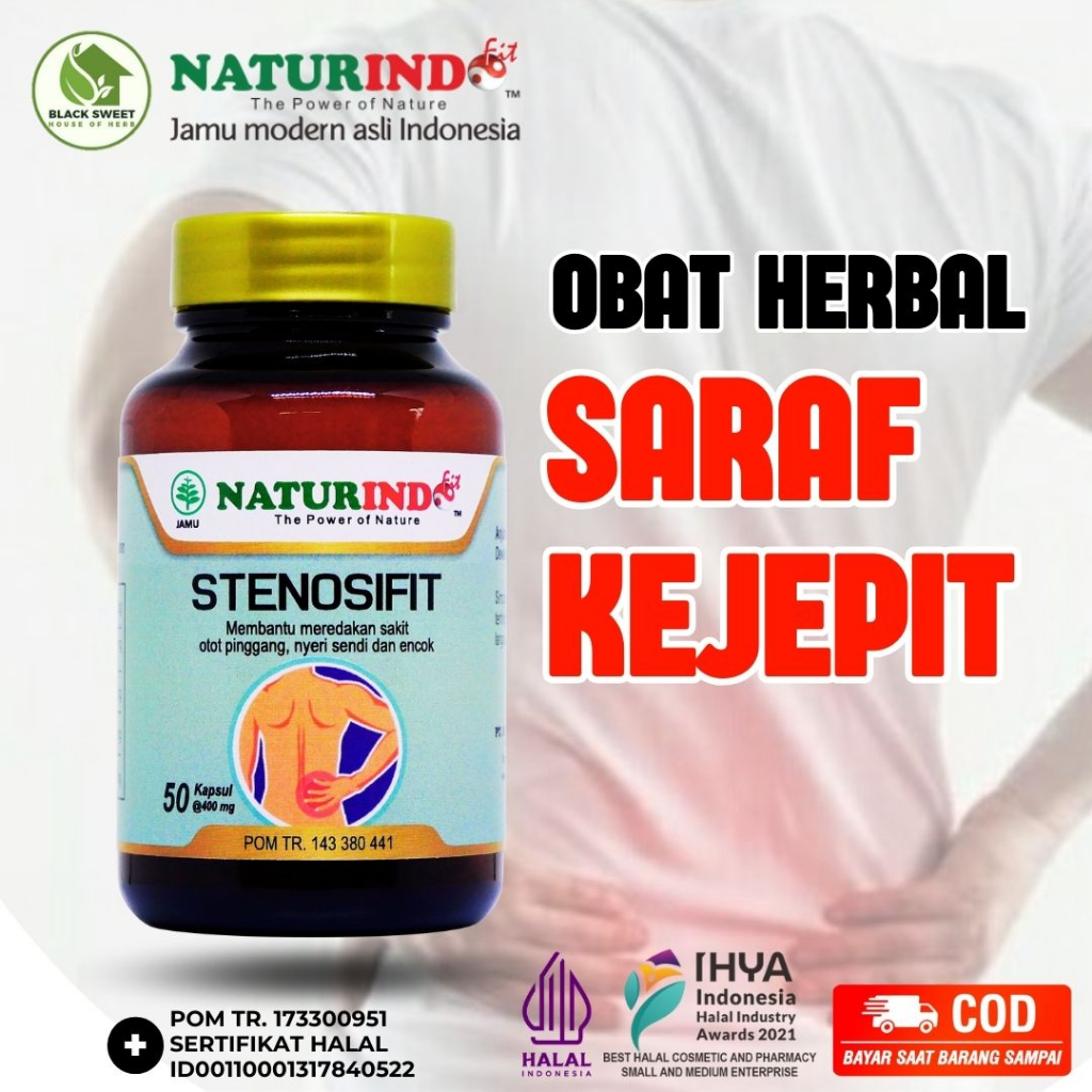 Jual Obat Saraf Kejepit Pinggang Dan Encok Herbal Syaraf Terjepit Sakit