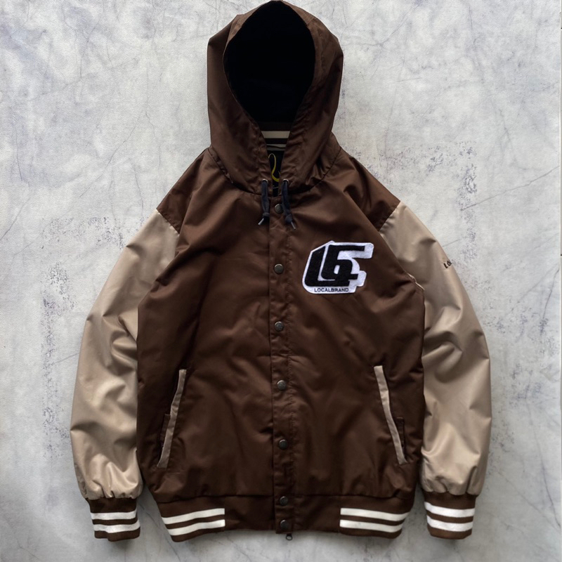Jual Snowboard Jacket Local Brand Japan (brown cream) | Shopee Indonesia