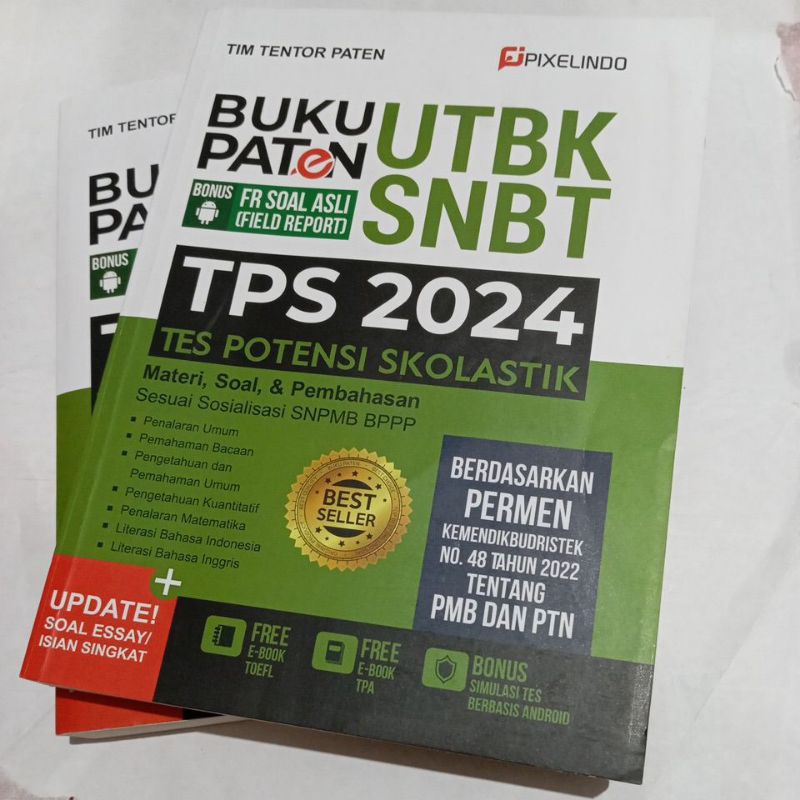 Jual Buku Paten Utbk Snbt Tps 2024 | Shopee Indonesia