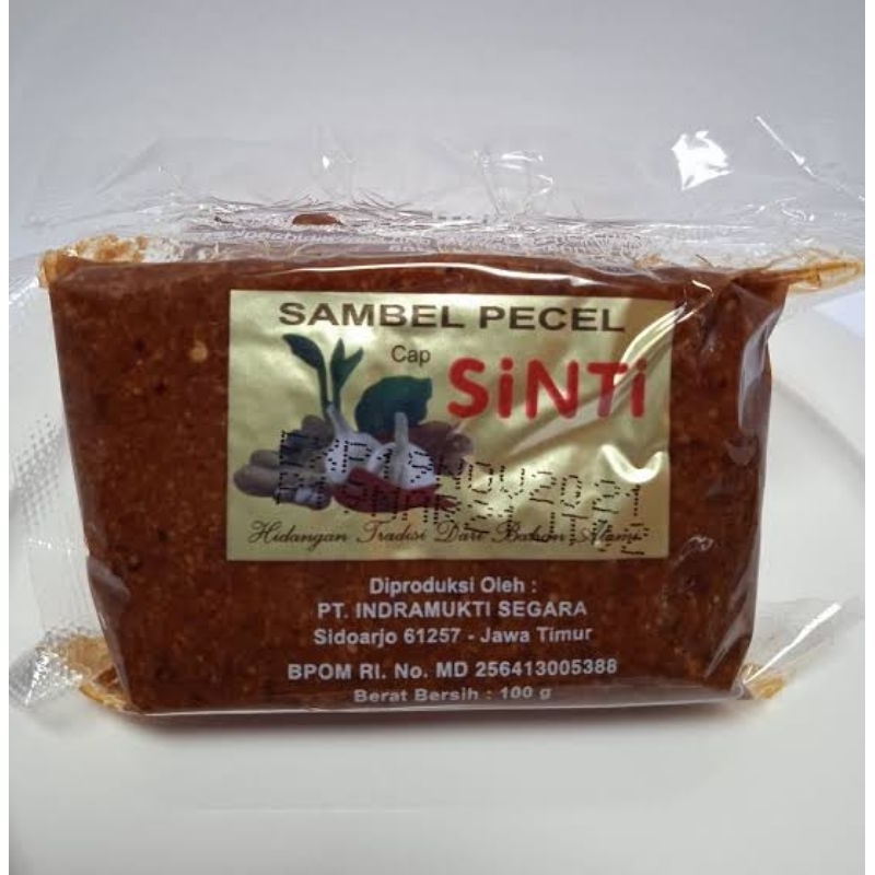 Jual Bumbu Sinti Sambal Pecel Sambal Kacang 100gram Shopee Indonesia