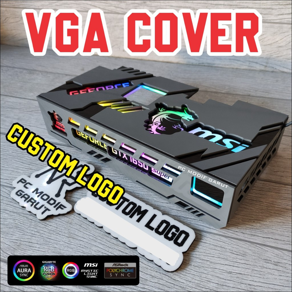 COVER VGA MSI EDITION CUSTOM LOGO PIN ARGB SYNC