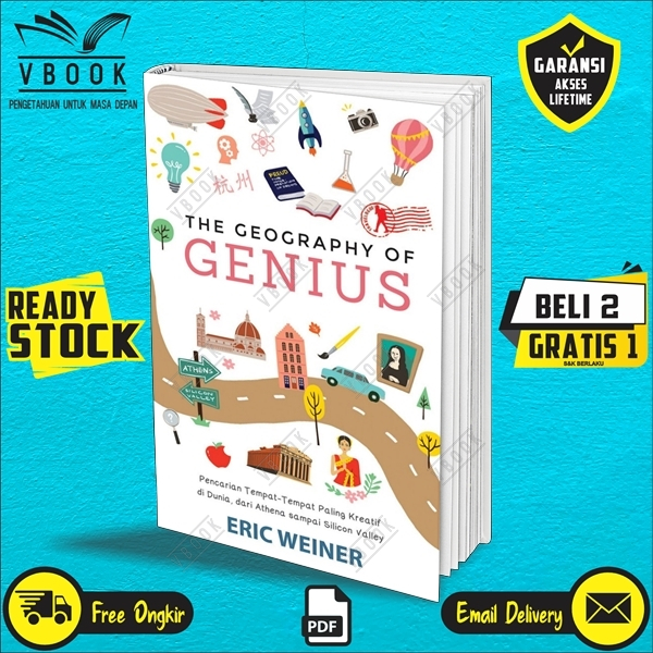 Jual 289 [ID] Bisnis - The geography of genius by Weiner, Eric [vbook ...