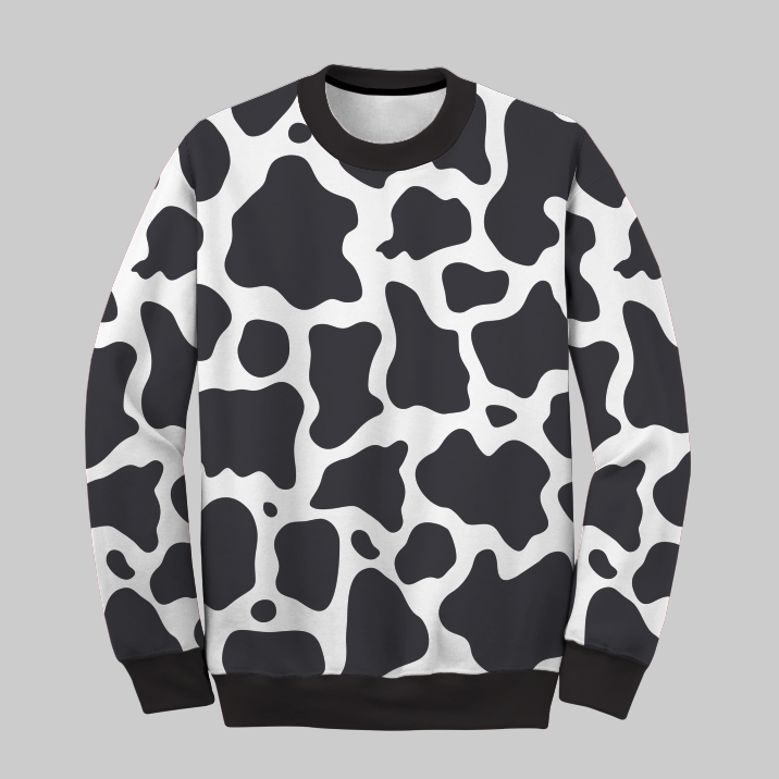Jual Sweater Sapi Corak Full Bahan Halus Lembut Tebal Printing Sublim ...