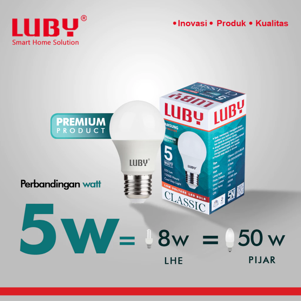 lampu led luby
