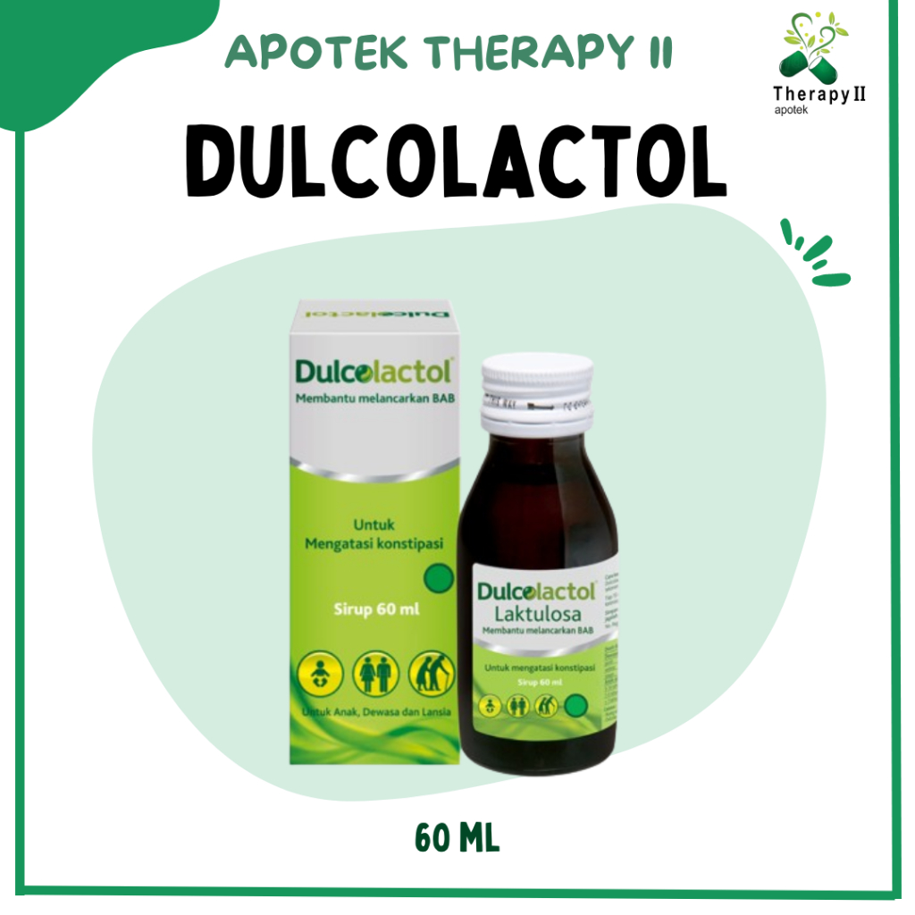 Jual DULCOLACTOL SIRUP | PELANCAR BAB UNTUK ANAK DAN DEWASA | OBAT ...