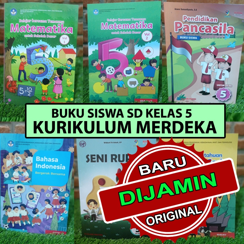 Jual Buku Pelajaran Kelas 5 SD - Kurikulum Merdeka | Shopee Indonesia