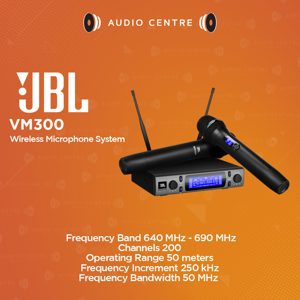 Jual JBL VM300 Wireless Microphone System / dual Mic wireless Shopee