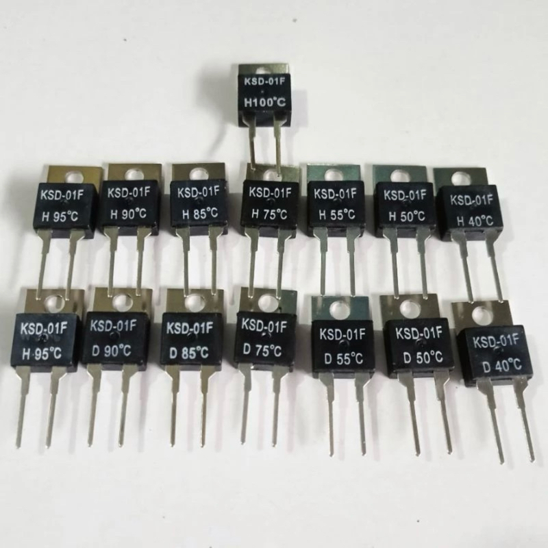 Jual KSD-01F Sensor Suhu Type H Type D Thermal Switech 35°C 40°C 45°C ...